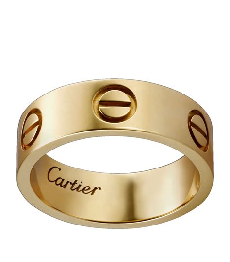 cartier 0l027419|Cartier yellow gold rings.